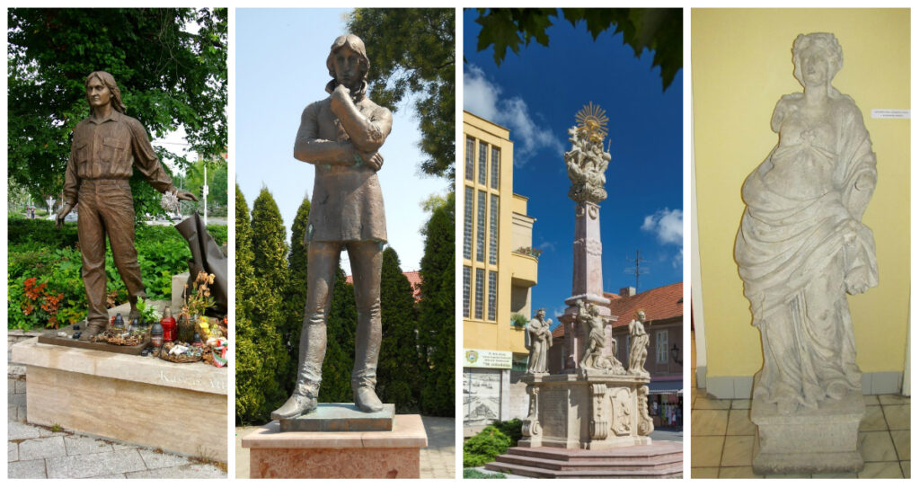 Sochy, ktoré sú charakteristické pre Komárno (2. časť) Ahoj Komárno